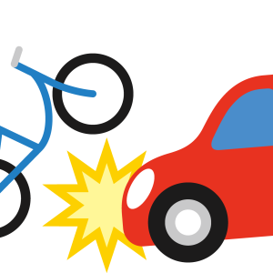 自転車と衝突